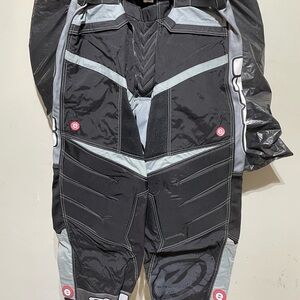 Black and Gray Paintball Pants